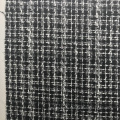 Plaid Check Woolen Yarn Dyed Tweed Fabric